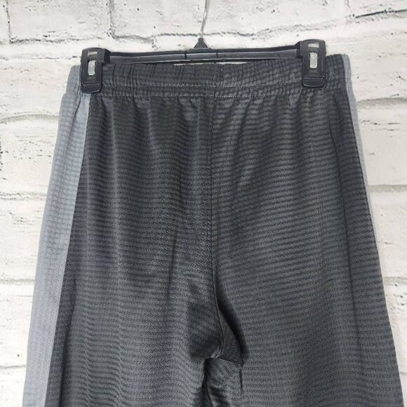 Nike Mid-Rise Drawstring Striped Athletic Shorts Black & Gray Small 10.5 inseam - Picture 6 of 11